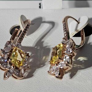 OG Vintage 2992 Citrine on Rose Gold